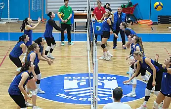 Bodrum'un İncileri Fenerbahçe karşılaşmasına hazırlanıyor