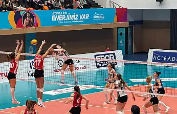 Bodrum'un incileri İstanbul'da 5 setlik mücadelede mağlup oldu