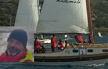 Dalgalara düştü rotadan sapmadı