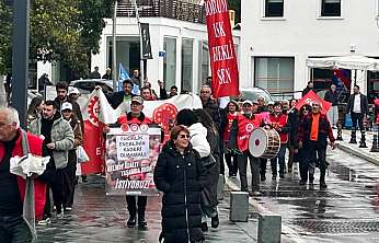 DİSK Dev Emekli-Sen Bodrum'dan ABD'ye sert tepki