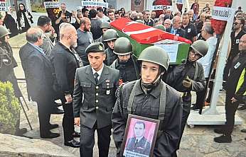 Eski Garnizon Komutanı son yolculuğuna uğurlandı