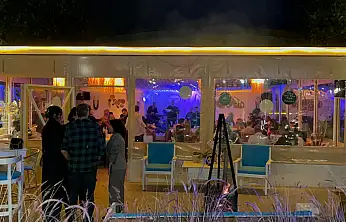 Fasıl ve dostluk gecesinde Ortakent'te bir araya geldiler