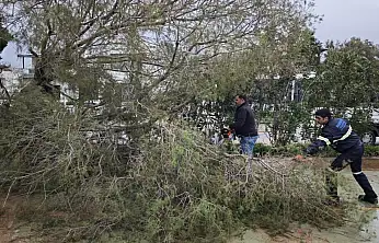 Fırtınaya karşı sahada alarm