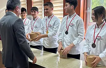 Genç şeflerden uluslararası başarı 11 madalya ile döndüler