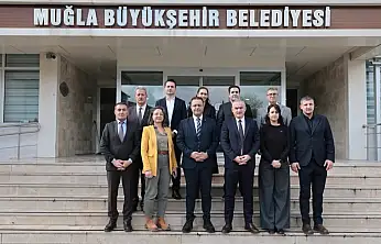 Genel sekreter Tayfun Yılmaz'dan personele yeni yıl ziyareti