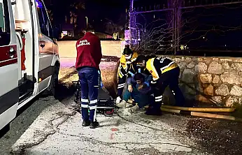 Gümbet'te yerde hareketsiz bulunan şahıs hastaneye kaldırıldı