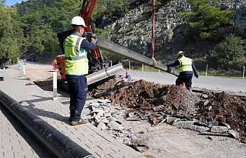 İçme suyu hattı yenileniyor