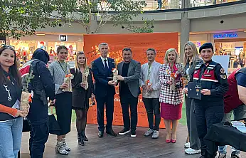 Jandarma Komutan'lığı ve Sosyal Hizmet Merkezi 25 Kasım'da tek ses oldu