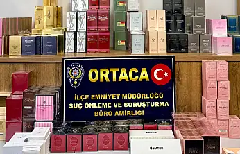 Kaçak parfüm operasyonu