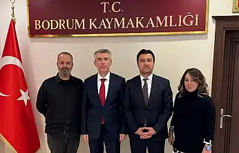 Karya Otomobil Sporları Kulübü'nden Kaymakam Ali Sırmalı'ya ziyaret
