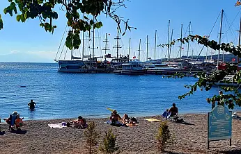 Kasım ortasında yazdan kalma gün