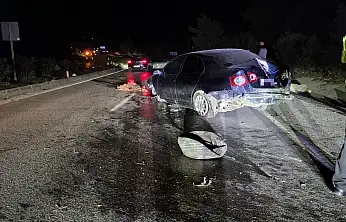 Kayalıklara çarptı canını zor kurtardı