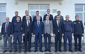 Kaymakam Ali Sırmalı'dan Jandarma Birimlerine inceleme ziyareti