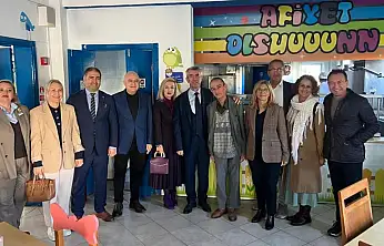 Kaymakan Ali Sırmalı'dan Bodrum Sağlık Vakfı'na ziyaret