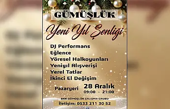 Kent Konseyi'nden Gümüşlük'te yeni yıl şenliği