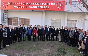 MHP Muğla İl Başkanlığı'na AK Parti'den iade-i ziyaret