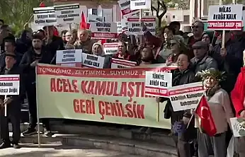 Miting öncesi sokaklar doldu: zeytinimizi vermeyeceğiz