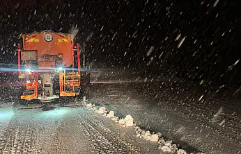 Muğla Büyükşehir ekiplerinin kar mesaisi başladı