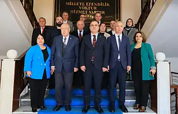 Muğla İl insan hakları kurulu'ndan vali Akbıyık'a ziyaret