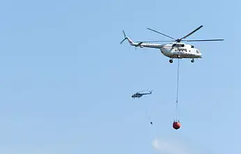 OGM'den orman yangınlarına 9 helikopterlik hava filosu
