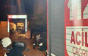 Otelde yangın paniği