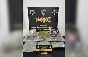 Otobüste 8 kilo uyuşturucu madde ele geçirildi