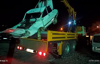 Otomobil şarampole yuvarlandı 1 ölü