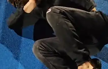 Parkta korku dolu anlar