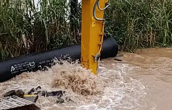 Rezerv yok denilen Bodrum'da Yalıkavak'ta su israfı