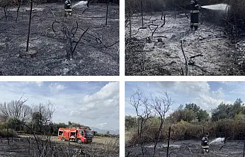 Temizlik ateşi yangına dönüştü