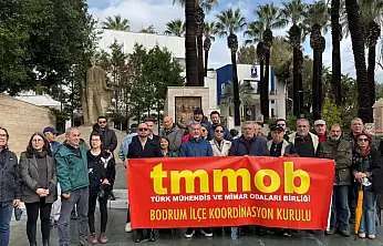TMMOB Bodrum İKK: 6 Şubat unutulmadı