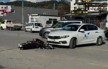 Trafik kazasında 1 kişi yaralandı