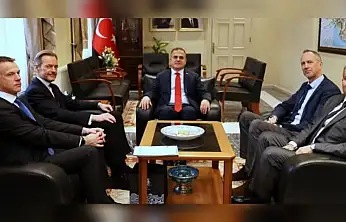 Vali Akbıyık Belçika Büyükelçisi ve Konsolosu'nu ağırladı