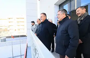 Vali Akbıyık, Yatağan Hükümet Konağı'nı inceledi