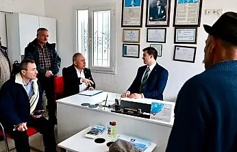 Vatandaşla birebir temas Mandalinci sahada