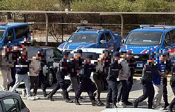 Yakalanan 9 şüpheliden 5'i tutuklandı