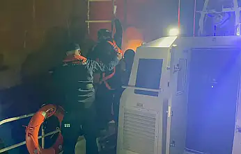 Yaralıya sahil güvenlik müdahalesi