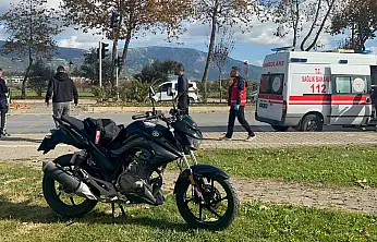 Yaya geçidinde kaza