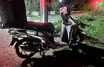 Yola dökülen çakıllar motosikleti devrirdi 2 Kişi yaralandı