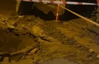 Yolu kapattınız, evimize hapsolduk!  Karabağ'da MUSKİ çalışmasına sert tepki