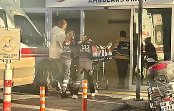 Yüksekten düşen işçi yaralandı