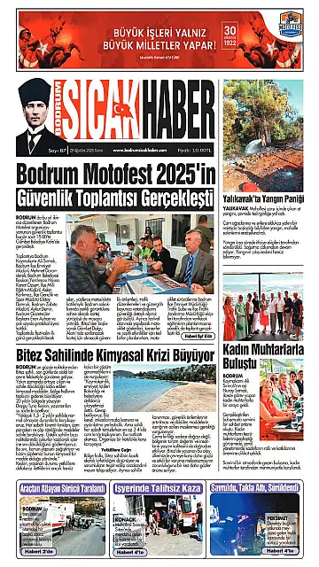 E-Gazete - Tarih: 29 Ağustos 2025