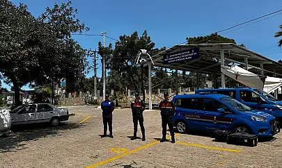 Jandarma ve Zabıta Ekiplerinden Yangın Önlemi