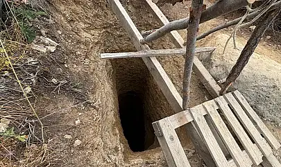 Jandarmadan 20 Metre Derinlikte Kaçak Kazıya Suçüstü Darbe
