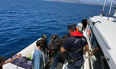 Yunanistan'ın Geri İttiği Göçmenler Türk Sahil Güvenliği Tarafından Kurtarıldı