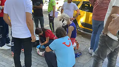 Ayağının Üzerinden Araba Geçti: Alman Turist Hastaneye Kaldırıldı