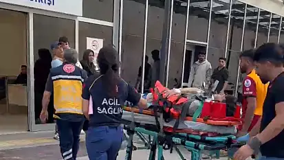 İnşaat işçisi metrelerce yükseklikten düştü!