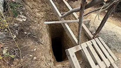 Jandarmadan 20 Metre Derinlikte Kaçak Kazıya Suçüstü Darbe