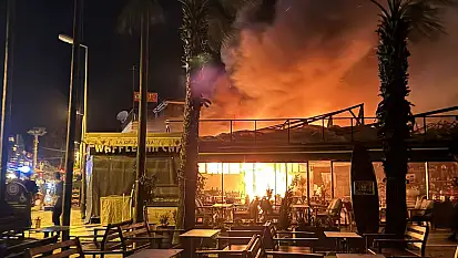 Restoran Yangını Paniğe Neden Oldu