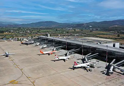 Milas-Bodrum Havalimanı 9 ayda 3 milyon 762 bin yolcuya hizmet verdi